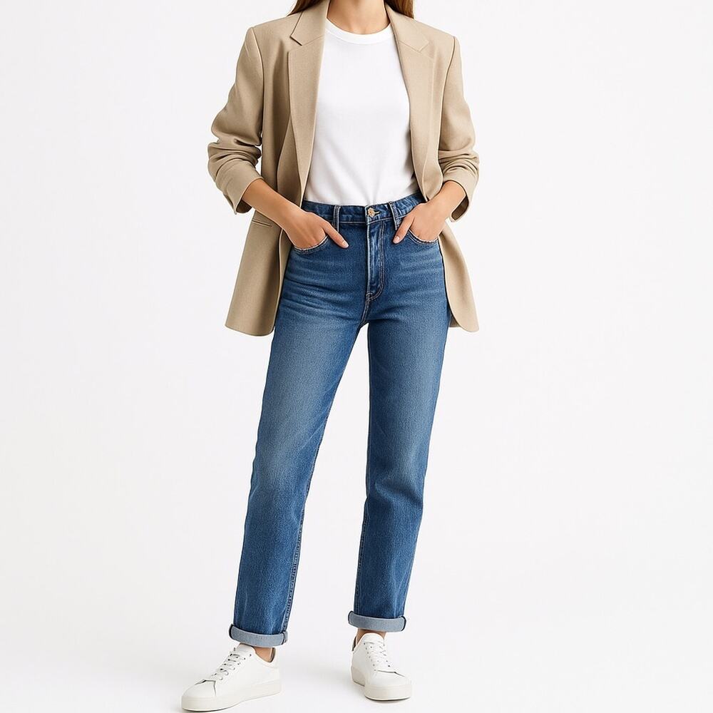 Levi's Classic Blue Straight Leg Jeans